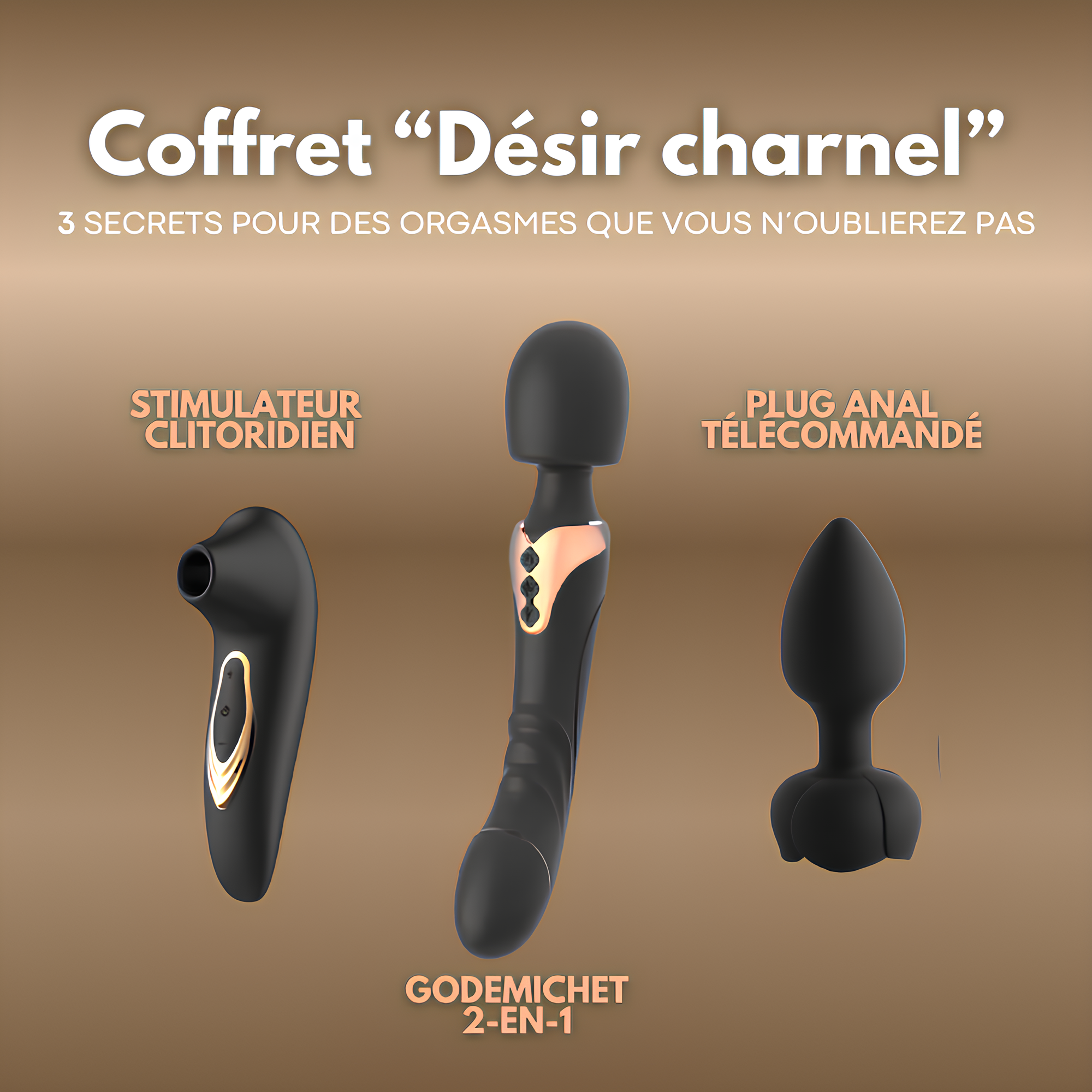 Coffret "Désir charnel" (3-en-1)