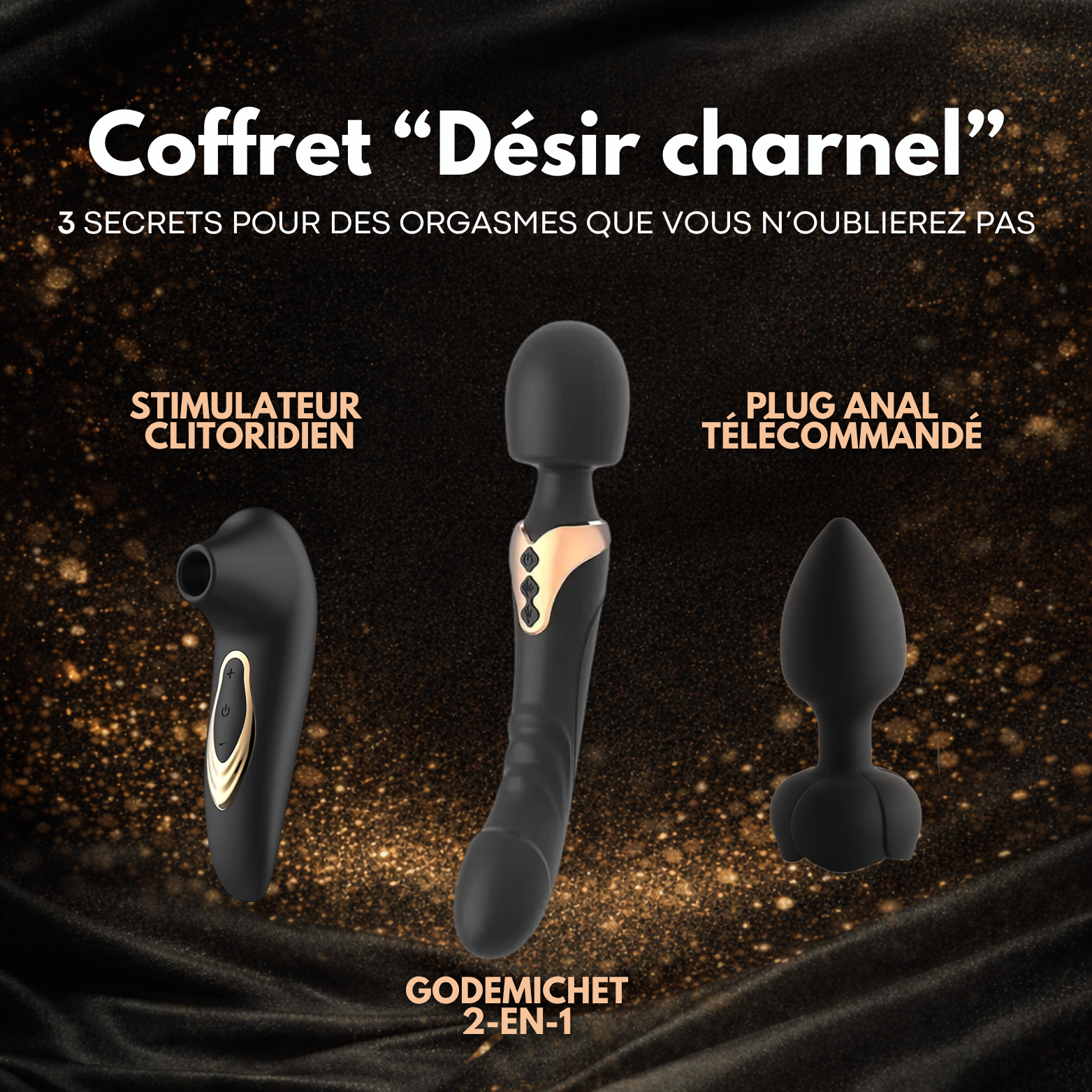 Coffret "Désir charnel" (3-en-1)