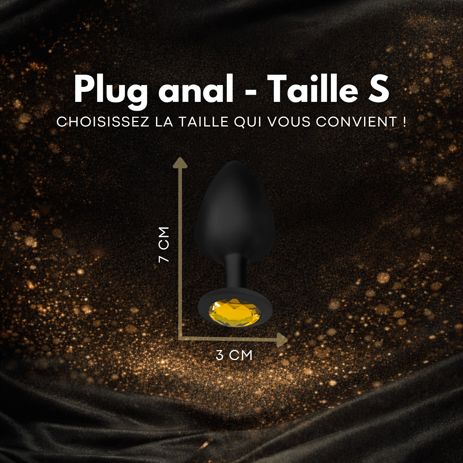 Kit - 3 plugs anaux