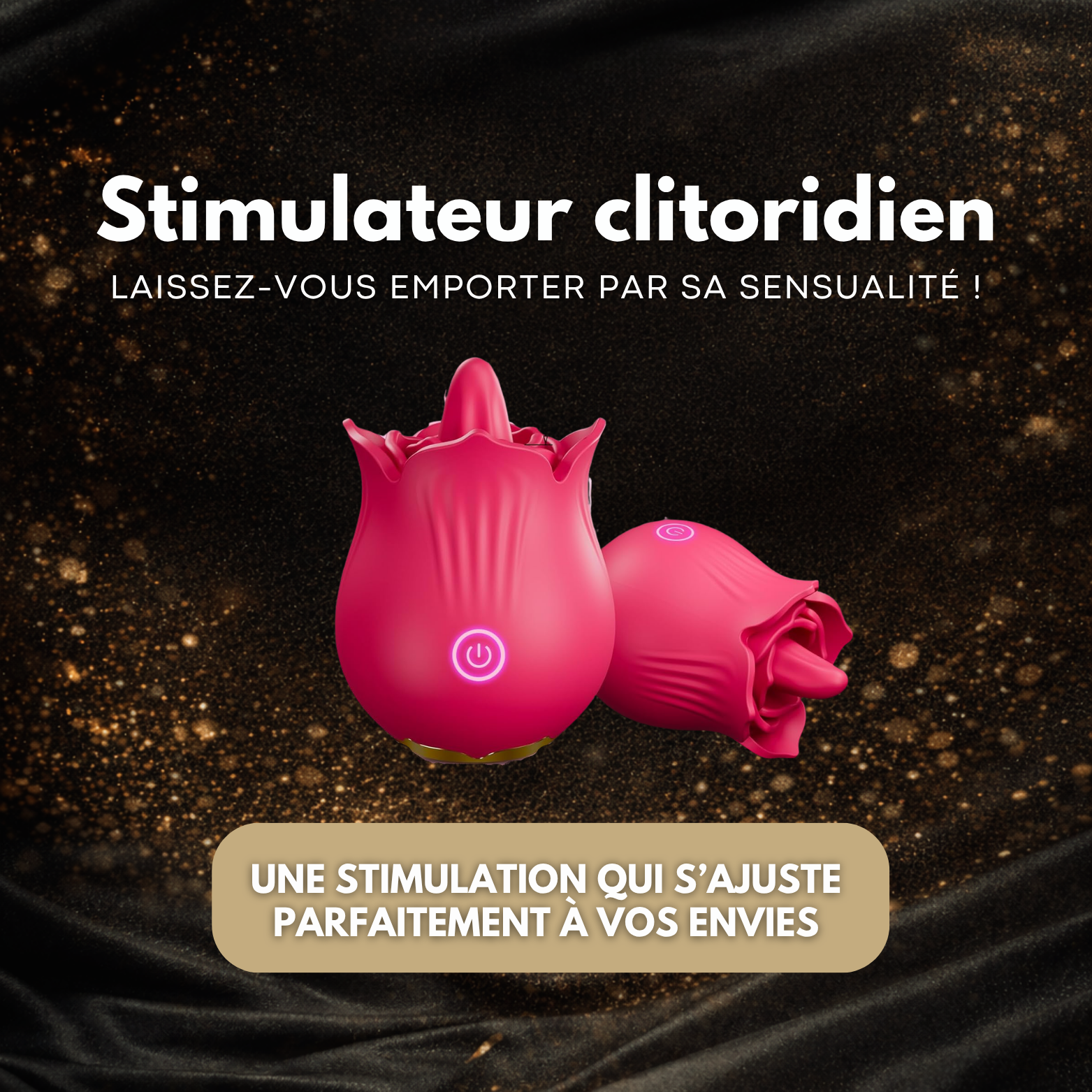 Stimulateur clitoridien - Rose